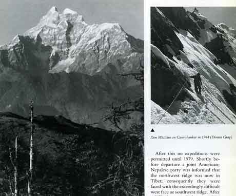 
Gauri Shankar from southwest - High Asia by Jill Neate book
